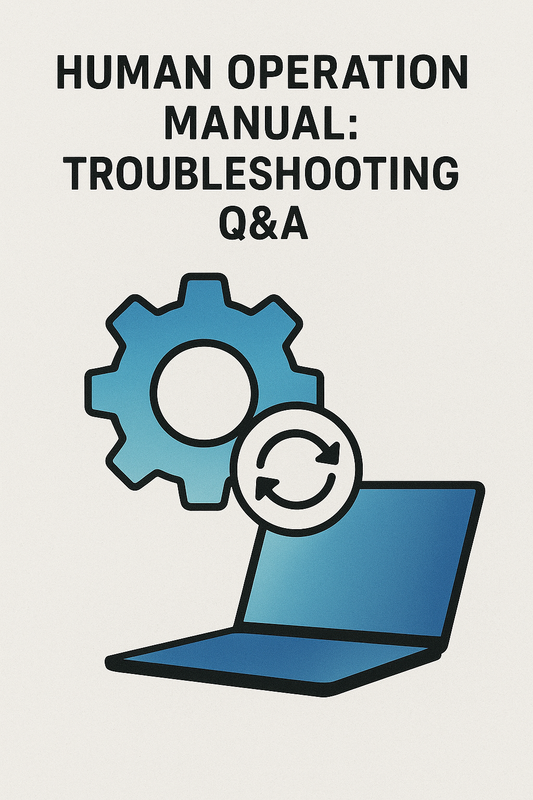Human Operation Manual: Troubleshooting Q&A